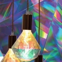 LED Curved Diamante E27 3W multicolore Dimmable LED Curved Diamante E27 3W multicolore Dimmable