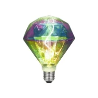 LED Curved Diamante E27 3W multicolore Dimmable LED Curved Diamante E27 3W multicolore Dimmable
