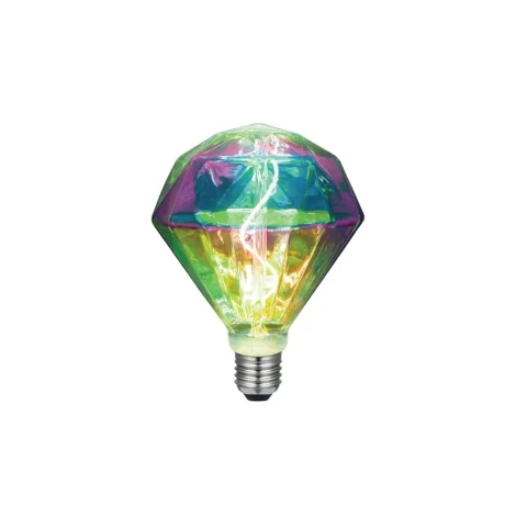 LED Curved Diamante E27 3W multicolore Dimmable LED Curved Diamante E27 3W multicolore Dimmable