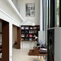 Artemide Tolomeo Off D420 Center Suspension Lamp Parchment Artemide Tolomeo Off D420 Center Suspension Lamp Parchment