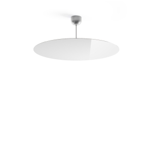 Luceplan Millimetro h33 aluminium large suspension lamp