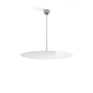 Luceplan Millimetro h73 aluminium large suspension lamp