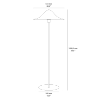 Pholc Hans 130 floor lamp