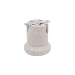 Ceramic E40 Lamp Holder 100/230V with bracket