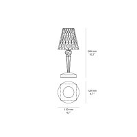 Kartell Battery New lampada a batteria