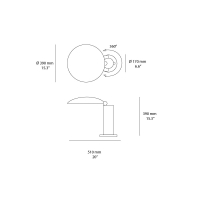 Lumen Center Washington 40th Limited Edition table lamp