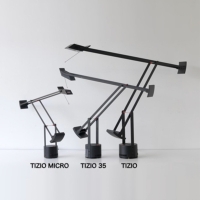 Artemide Tizio Lampada da Tavolo Nero