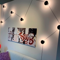 copy of Kundalini Atomium wall and ceiling lamp