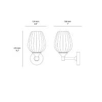 Astro Lighting Liberty lampada da parete Astro Lighting Liberty lampada da parete