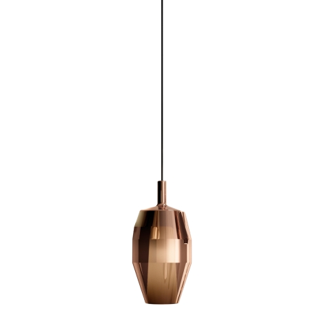 Penta Mom Glossy blown glass suspension lamp