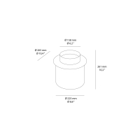 iGuzzini Casing for Balisage recessed installation