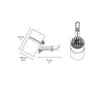 Flos Spot Module Pro Led Array 18W per Light Cut Mini