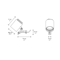 Flos Spot Module Power Led 10.5W for Light Cut Mini