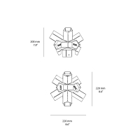 Slamp Bang outdoor wall lamp