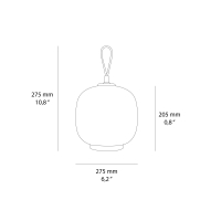 Louis Poulsen VL45 battery lamp