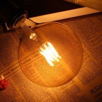 Lamp Bulb LED Vintage G120 E27 4W 300lm 2200K Globo Big