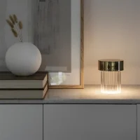 Flos Last Order glass battery table lamp Flos Last Order glass battery table lamp