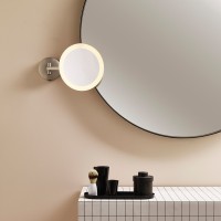 Astro Lighting Mascali Round LED Mirror x5 magnification Wall