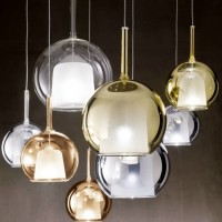 Penta Glo Mini Lampada a Sfera Iconica da Sospensione in Vetro