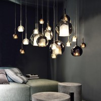 Penta Glo Mini Lampada a Sfera Iconica da Sospensione in Vetro