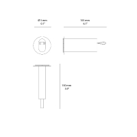 Martinelli Luce Metrica lampada da parete