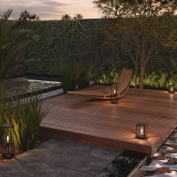 Maytoni Cell outdoor floor lamp