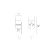 Artemide Minispot faretto per esterni