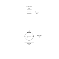 Lumina Aether lampada a sospensione