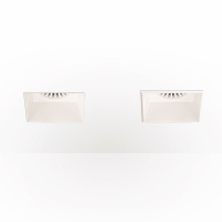 EXENIA Square Trim Per LED111 Faretto Incasso Quadrato Bianco