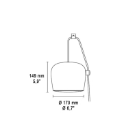 Flos ricambio dissipatore e Chip Led per AIM e AIM Small