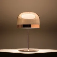 Fontana Arte Equatore LED Glass Table Lamp By Gabriele and Fontana Arte Equatore LED Glass Table Lamp By Gabriele and