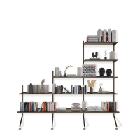 Pallucco Continuous staircase bookshelf