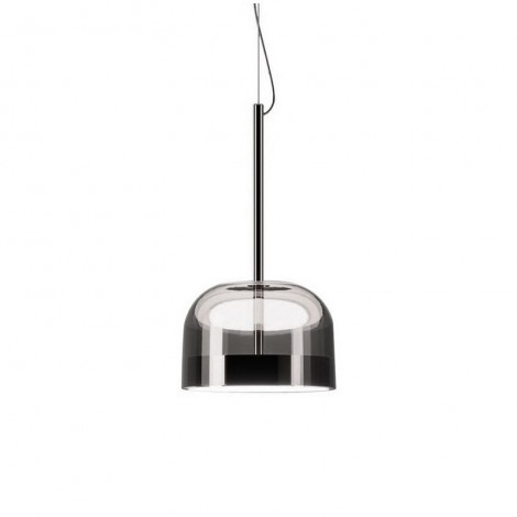 Fontana Arte Equatore LED Glass Suspension Lamp By Gabriele and