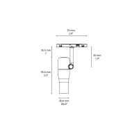 Flos Atom 90 faretto 24V per Zero Track Pro