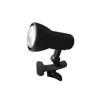 Lampo Spot E27 With Clamp In Metal Adjustable With Switch And