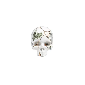 Seletti Kintsugi porcelain skull
