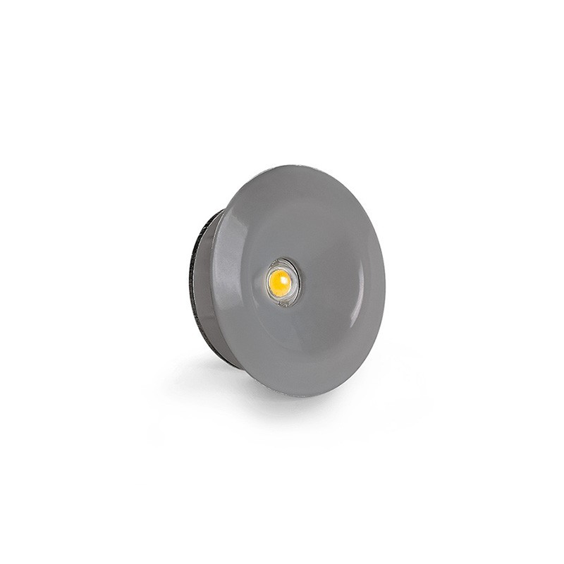 Lampo Spot Mini Faretto 1W LED da incasso 120° 350mA In Lega alluminio