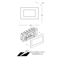 Lampo Segnapasso LED Faretto Rettangolare Da Incasso 5W Per