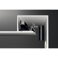 IVela Miniperfetto Broadway 18W LED CRI85 Track Black Spotlight