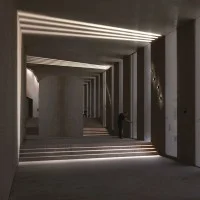 iGuzzini Trick 180° LED Blade Effect Wall Ceiling Lamp Outdoor