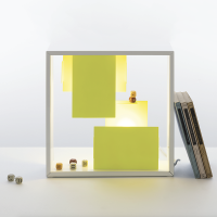 Artemide Fato BiColor Historical Table Lamp Or Showcase