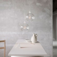 Flos Bulb 57 Suspension Lamp By Achille and Pier Giacomo