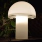 Artemide Onfale Table Lamp In Blown Glass Designed By Luciano