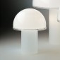 Artemide Onfale Table Lamp In Blown Glass Designed By Luciano