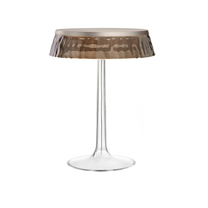 Flos Bon Jour LED Lampada da Tavolo Dimmerabile Top Cromo Opaco Flos Bon Jour LED Lampada da Tavolo Dimmerabile Top Cromo Opaco