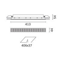 iGuzzini MQ85 Laser Blade Recessed LED 31W 3000K 2800lm 48D