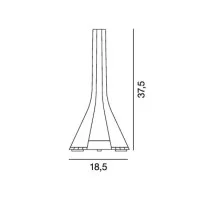 Rotaliana LaDiva LED Lampada da Tavolo e Sistema Audio