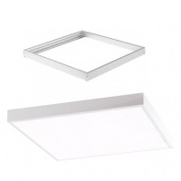 Lampo KIT White Frame For 600x600mm Panel LED Ceiling / Wall