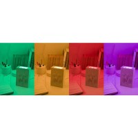 Rotaliana Eolo Bianco Diffusore Luce Cromatica LED RGB con