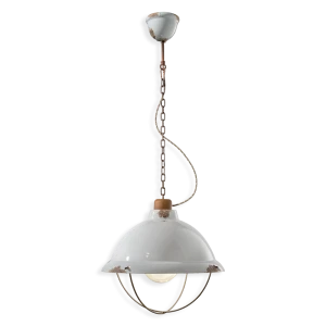 Ferroluce Industrial Vintage suspension Lamp